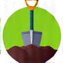 Shovel with Soil Icon